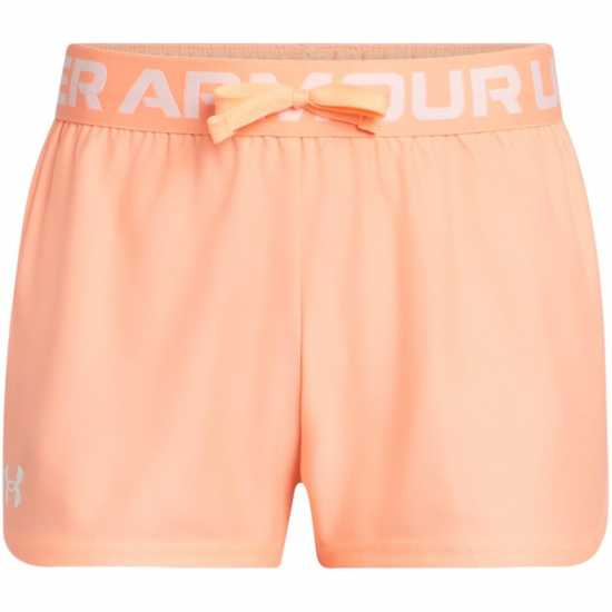 Under Armour Шорти За Момичета Armour Ua Play Up Shorts Girls' Оранжево 