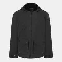 Lyle And Scott Пилотско Яке Men's Wax Bomber Jacket Jet Black 