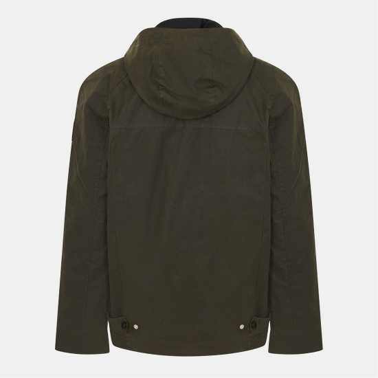 Lyle And Scott Пилотско Яке Men's Wax Bomber Jacket Олива Сива Lyle And Scott Пилотско Яке Men's Wax Bomber Jacket Олива Сива