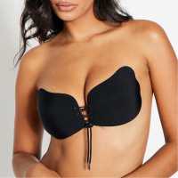 I Saw It First Lace Up Stick On Enhancing Bra