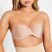 I Saw It First Strapless Padded Moulded Bra Nude Дамско бельо