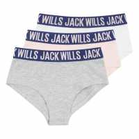 Jack Wills Hipster 3Pk Jn99  Детско бельо