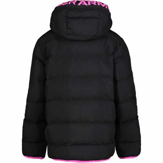Under Armour Pronto Puffer Jkt Jn51 Black/Pink Детски якета и палта