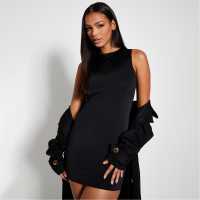 I Saw It First Double Layer Slinky Racer Neck Crop Top  Дамски поли и рокли