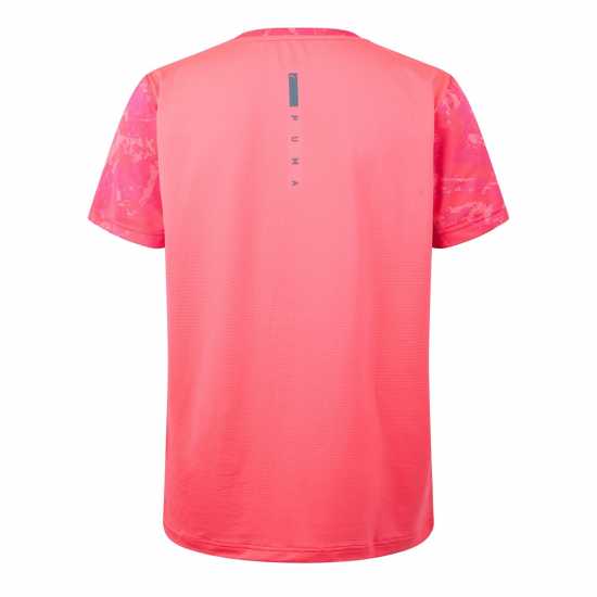 Puma Train All Day Camo Tee Speed Brights Gym Top Mens Залез на слънцето Мъжки тениски и фланелки