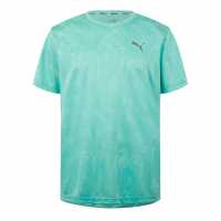 Puma Train All Day Camo Tee Speed Brights Gym Top Mens Елтрцпеперм Мъжки тениски и фланелки