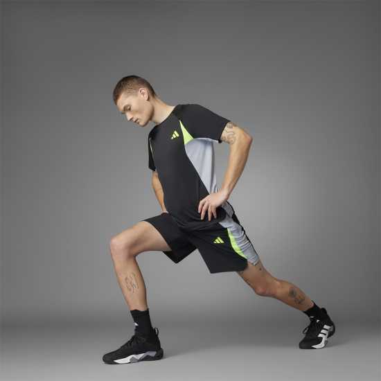 Мъжки тениски и фланелки Adidas Мъжка Риза Climacool Colorblock T-Shirt Mens Черно Adidas Мъжка Риза Climacool Colorblock T-Shirt Mens Черно Мъжки тениски и фланелки