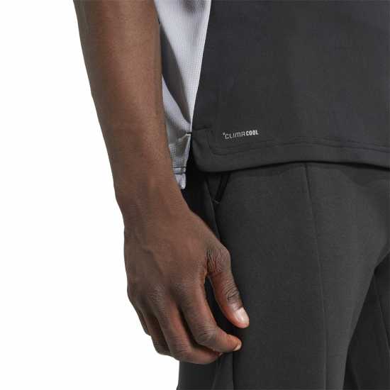 Мъжки тениски и фланелки Adidas Мъжка Риза Climacool Colorblock T-Shirt Mens Черно Adidas Мъжка Риза Climacool Colorblock T-Shirt Mens Черно Мъжки тениски и фланелки