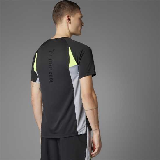 Мъжки тениски и фланелки Adidas Мъжка Риза Climacool Colorblock T-Shirt Mens Черно Adidas Мъжка Риза Climacool Colorblock T-Shirt Mens Черно Мъжки тениски и фланелки