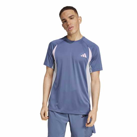 Мъжки тениски и фланелки Adidas Мъжка Риза Climacool Colorblock T-Shirt Mens Предишно малък Adidas Мъжка Риза Climacool Colorblock T-Shirt Mens Предишно малък Мъжки тениски и фланелки