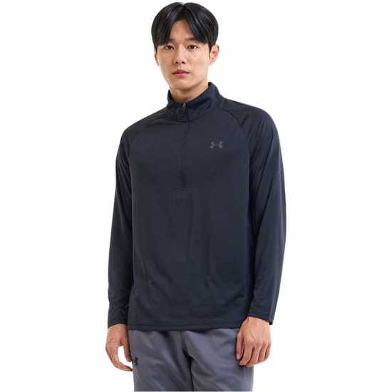 Under Armour Tech™ ½ Zip Long Sleeve Mens Черно 
