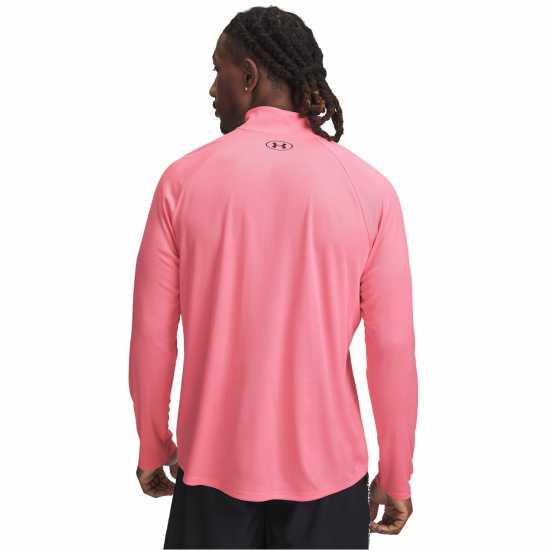 Under Armour Tech™ ½ Zip Long Sleeve Mens Прим Розово 