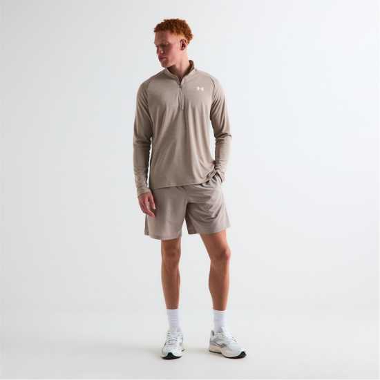 Under Armour Tech™ ½ Zip Long Sleeve Mens Timberwolf 