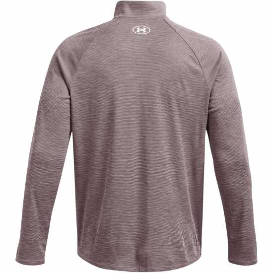 Under Armour Tech™ ½ Zip Long Sleeve Mens Тетра Сиво Мъжки тениски и фланелки