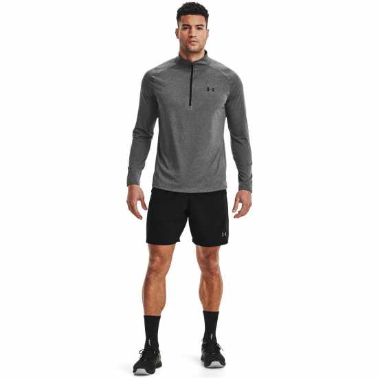 Under Armour Tech™ ½ Zip Long Sleeve Mens Угарно черно 
