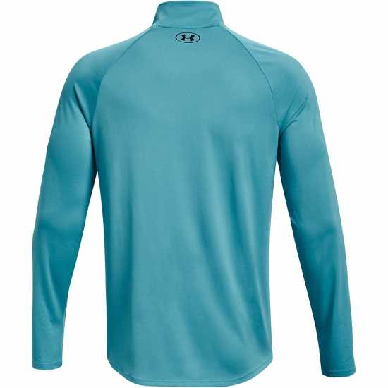 Мъжки тениски и фланелки Under Armour Мъжко Горнище Полу-Цип Tech Half Zip Top Mens Глакиер Син Under Armour Мъжко Горнище Полу-Цип Tech Half Zip Top Mens Глакиер Син Мъжки тениски и фланелки