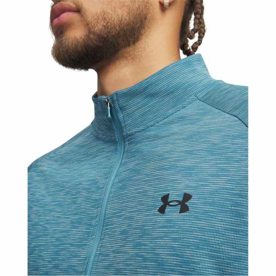 Under Armour Tech™ ½ Zip Long Sleeve Mens Bou Blue/Black 