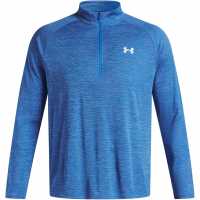 Мъжки тениски и фланелки Under Armour Tech™ ½ Zip Long Sleeve Mens Blue Atlantis Under Armour Tech™ ½ Zip Long Sleeve Mens Blue Atlantis Мъжки тениски и фланелки