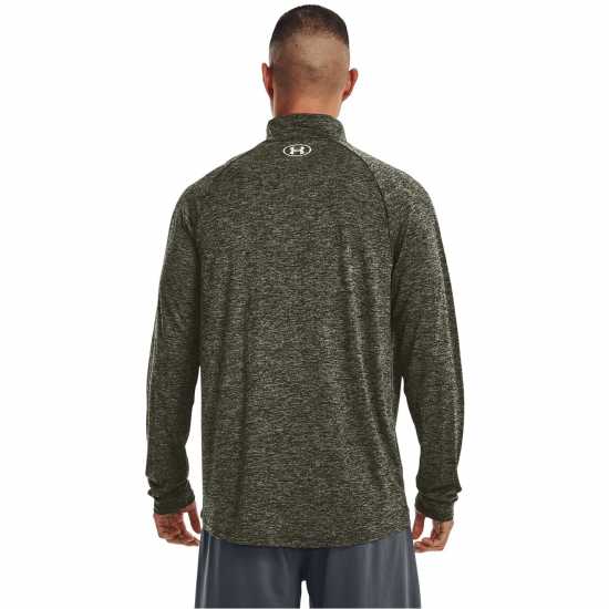 Under Armour Tech™ ½ Zip Long Sleeve Mens Морско ОД Зелено 