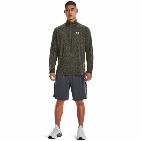 Under Armour Tech™ ½ Zip Long Sleeve Mens Морско ОД Зелено 
