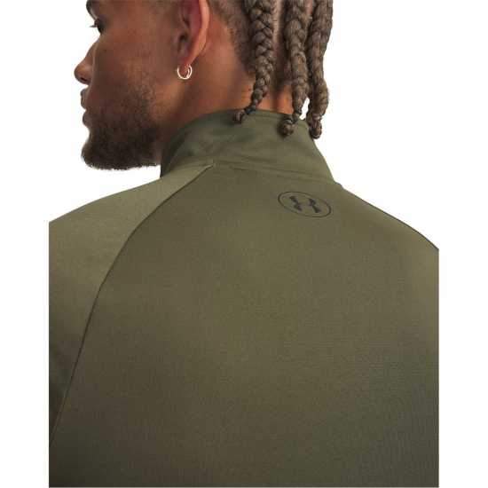 Under Armour Tech™ ½ Zip Long Sleeve Mens Морско ОД Зелено Under Armour Tech™ ½ Zip Long Sleeve Mens Морско ОД Зелено