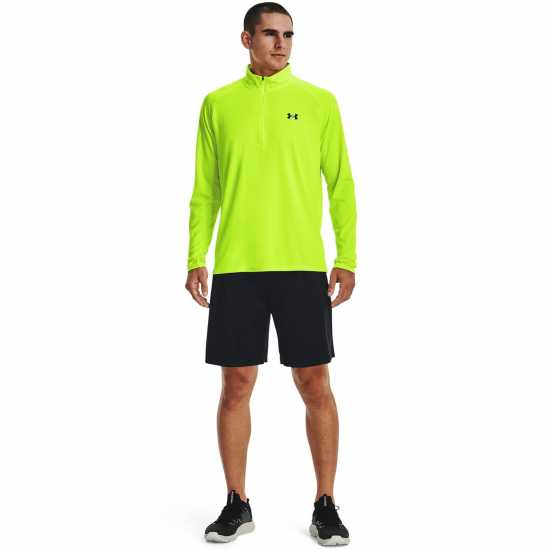 Under Armour Tech™ ½ Zip Long Sleeve Mens Джаспърско синьо 