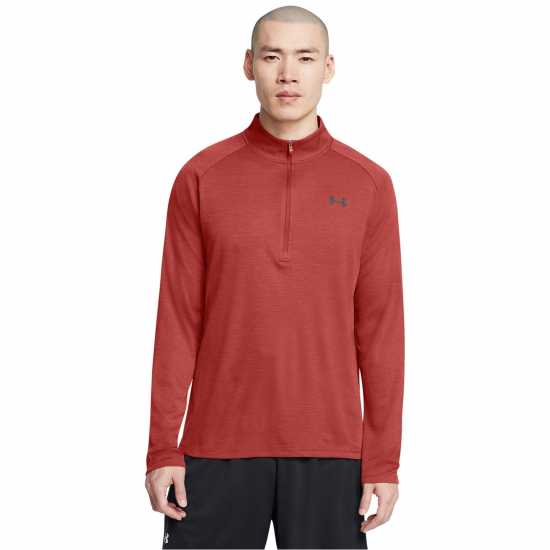 Under Armour Tech™ ½ Zip Long Sleeve Mens Земно оранжево 
