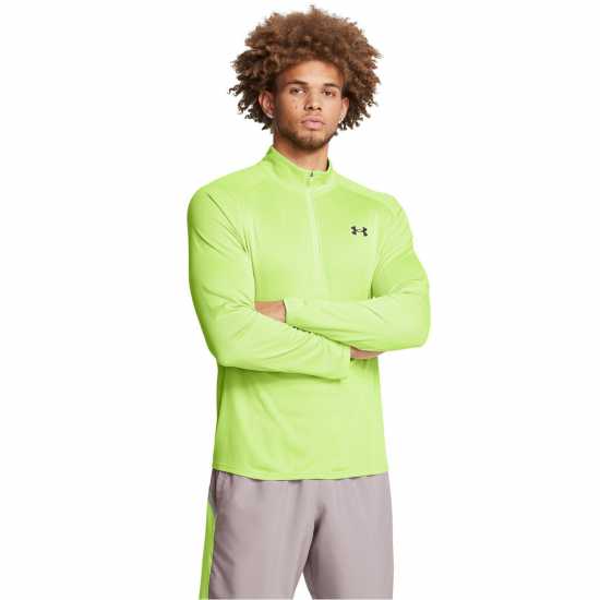 Under Armour Tech™ ½ Zip Long Sleeve Mens Морф Зелено 