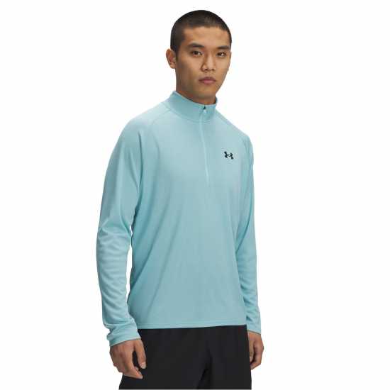 Under Armour Tech™ ½ Zip Long Sleeve Mens Поточно синьо 