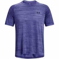 Under Armour Мъжка Тениска Tech Training T Shirt Mens Purple Мъжко облекло за едри хора