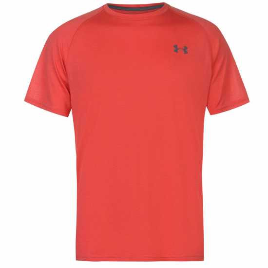 Under Armour Мъжка Риза Tech™ 2.0 Short Sleeve T-Shirt Mens Pink Мъжки тениски и фланелки