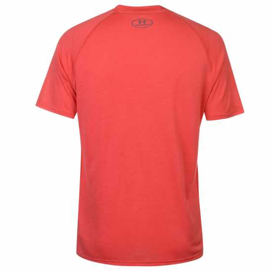 Under Armour Мъжка Риза Tech™ 2.0 Short Sleeve T-Shirt Mens Pink Мъжки тениски и фланелки