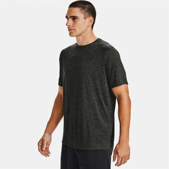 Under Armour Мъжка Риза Tech™ 2.0 Short Sleeve T-Shirt Mens Baroque Green Мъжки тениски и фланелки
