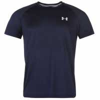 Under Armour Мъжка Тениска Tech Training T Shirt Mens Academy Мъжко облекло за едри хора