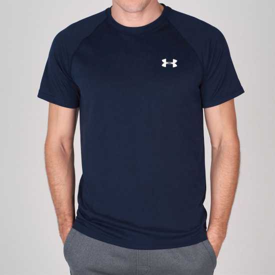 Мъжки тениски и фланелки Under Armour Мъжка Риза Tech™ 2.0 Short Sleeve T-Shirt Mens Академия Under Armour Мъжка Риза Tech™ 2.0 Short Sleeve T-Shirt Mens Академия Мъжки тениски и фланелки