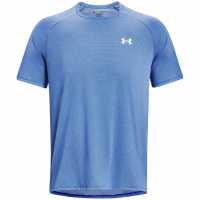 Under Armour Мъжка Тениска Tech Training T Shirt Mens Nov Dark Blu Мъжко облекло за едри хора