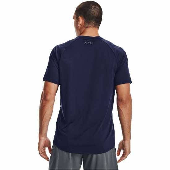 Under Armour Мъжка Риза Tech™ 2.0 Short Sleeve T-Shirt Mens Ново Морско синьо Мъжки тениски и фланелки