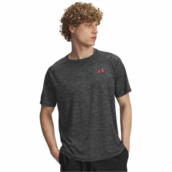 Under Armour Мъжка Риза Tech™ 2.0 Short Sleeve T-Shirt Mens Black Мъжки тениски и фланелки