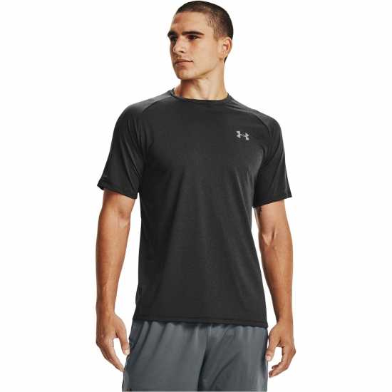 Мъжки тениски и фланелки Under Armour Мъжка Риза Tech™ 2.0 Short Sleeve T-Shirt Mens Nov Black Under Armour Мъжка Риза Tech™ 2.0 Short Sleeve T-Shirt Mens Nov Black Мъжки тениски и фланелки
