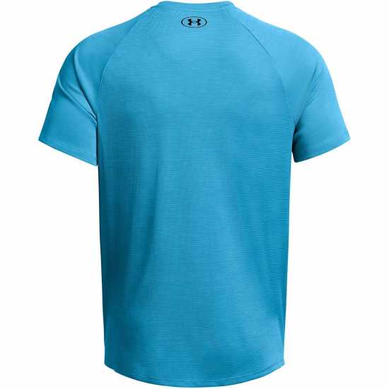 Under Armour Мъжка Тениска Tech Training T Shirt Mens Capri/Black Tex Мъжко облекло за едри хора
