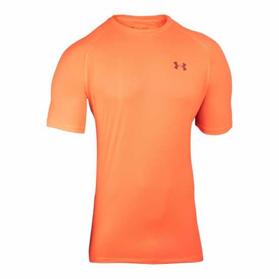 Under Armour Мъжка Тениска Tech Training T Shirt Mens Red/Graphite Мъжки тениски и фланелки