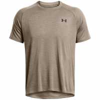 Under Armour Мъжка Риза Tech™ 2.0 Short Sleeve T-Shirt Mens Тауп Здрач Мъжки тениски и фланелки