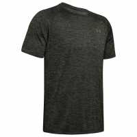 Under Armour Мъжка Тениска Tech Training T Shirt Mens Starfruit/Black Мъжко облекло за едри хора