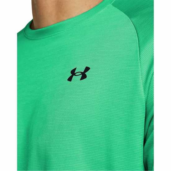 Under Armour Мъжка Тениска Tech Training T Shirt Mens Green/Black Tex Мъжко облекло за едри хора