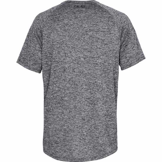 Under Armour Мъжка Тениска Tech Training T Shirt Mens Grey Мъжко облекло за едри хора