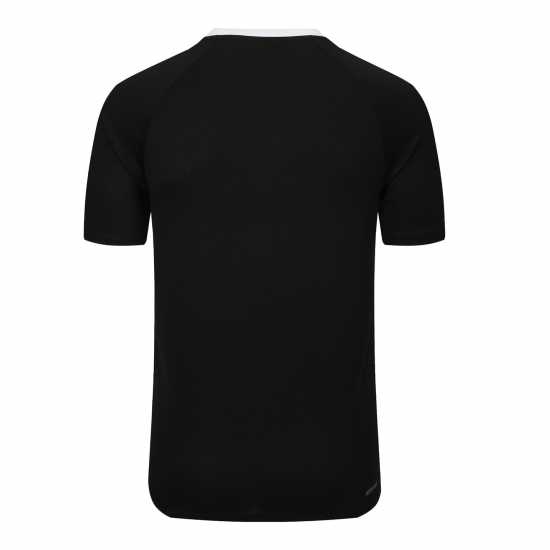 Sondico Футболна Фланелка Полиестер Fundamental Polyester Football Top Mens Черно/Бяло Мъжки тениски и фланелки