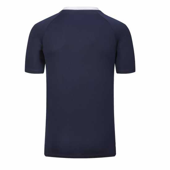 Мъжки тениски и фланелки Sondico Футболна Фланелка Полиестер Fundamental Polyester Football Top Mens Морско синьо/Бяло Sondico Футболна Фланелка Полиестер Fundamental Polyester Football Top Mens Морско синьо/Бяло Мъжки тениски и фланелки