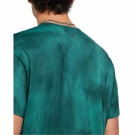 Мъжки тениски и фланелки Under Armour Armour Vanish Elite Vent Prtd Ss Gym Top Mens Blue Under Armour Armour Vanish Elite Vent Prtd Ss Gym Top Mens Blue Мъжки тениски и фланелки