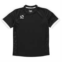 Sondico Тениска Момчета Fundamental Polo T Shirt Junior Boys Black/White Детски тениски и фланелки