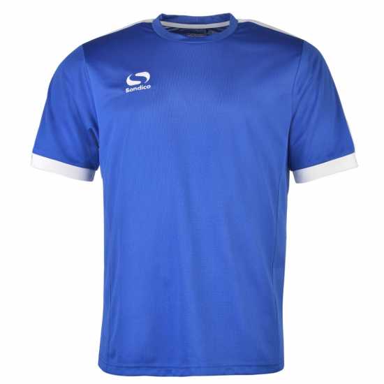 Sondico Тениска Момчета Fundamental Polo T Shirt Junior Boys Кралско/Бяло Детски тениски и фланелки